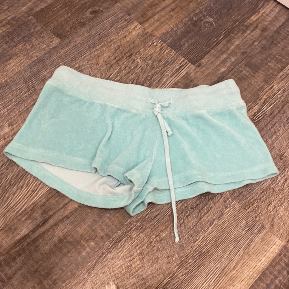 Light blue hard tail shorts